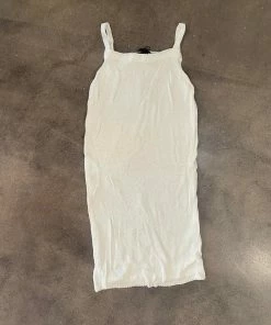 Wanderlust By Abby White Lace Dress With Under Garment NEW