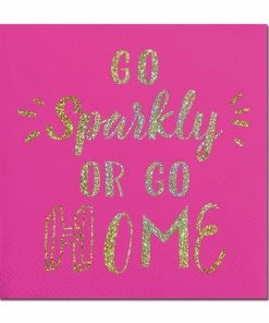 Wanderlust By Abby Go Sparkly Napkins NEW