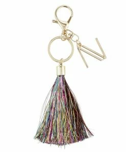 Wanderlust By Abby NEW Tassel Keychain - Multi