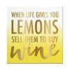 Wanderlust By Abby NEW When Life Gives You Lemons Napkins 1 Wanderlust By Abby NEW When Life Gives You Lemons Napkins