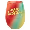 Wanderlust By Abby Happy Birthday Wine Glass 1 Wanderlust By Abby Happy Birthday Wine Glass