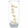 Wanderlust By Abby DRY GOODS Hooray Champagne Glass 2 Wanderlust By Abby DRY GOODS Hooray Champagne Glass