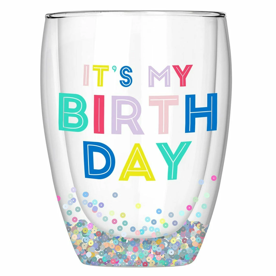 Wanderlust By Abby Its My Birthday Stemless Wine Glass 3 Wanderlust By Abby Its My Birthday Stemless Wine Glass