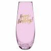 Wanderlust By Abby Happy Birthday Champagne Glass DRY GOODS