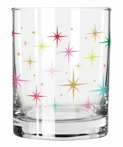 Wanderlust By Abby Retro Stars Glass