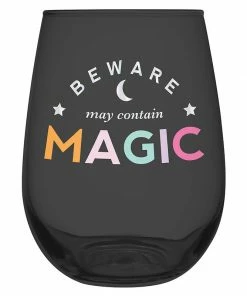 Wanderlust By Abby Beware Of Magic Stemless Wine Glass