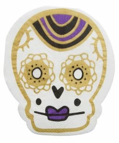 Wanderlust By Abby Muertos Skull Napkins