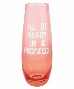 Wanderlust By Abby Ready In A Prosecco Flute NEW