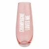 Wanderlust By Abby Champagne Glass - Champagne Loves Me NEW