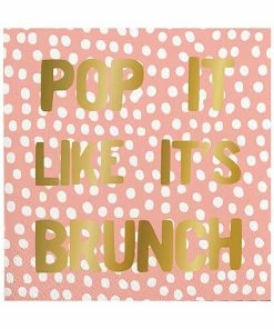 Wanderlust By Abby Pop It Like It's Brunch Napkins NEW