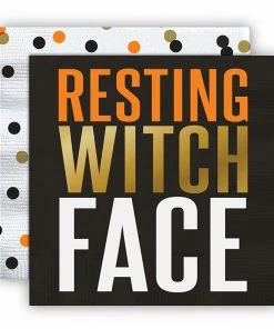 Wanderlust By Abby Resting Witch Face Napkins