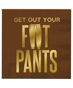 Wanderlust By Abby Fat Pants Napkins