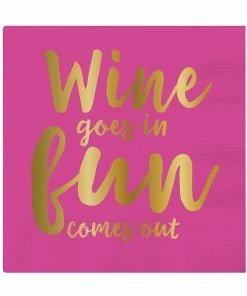 Wanderlust By Abby NEW Wine Goes In Napkins