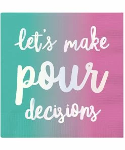 Wanderlust By Abby NEW Pour Decisions Napkins