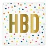Wanderlust By Abby DRY GOODS HBD Polka Dot Napkins