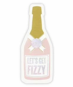 Wanderlust By Abby Let's Get Fizzy Champagne Napkins