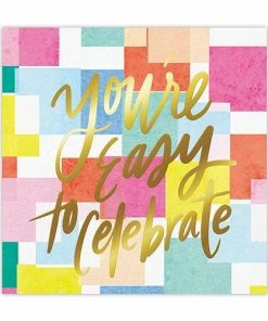 Wanderlust By Abby You're Easy To Celebrate Napkins