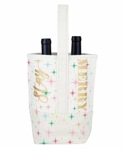 Wanderlust By Abby Stay Merry Wine Tote
