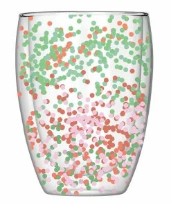 Wanderlust By Abby DRY GOODS Christmas Confetti Glass