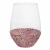 Wanderlust By Abby Jumbo Sprinkle Wine Glass