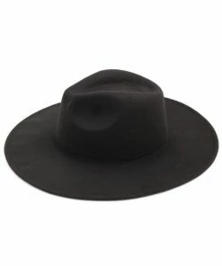 Wanderlust By Abby Flat Brim Fedora Hat