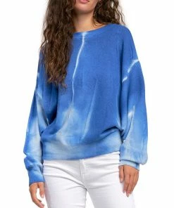 Wanderlust By Abby Blue Tie Dye Pullover