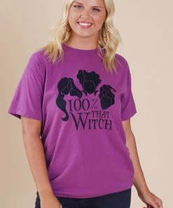 Wanderlust By Abby 100% That Witch Tee NEW