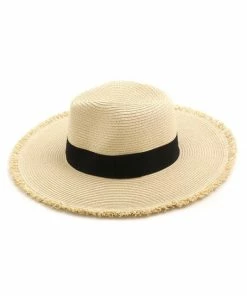 Wanderlust By Abby Straw Weave Floppy Hat NEW