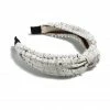 Wanderlust By Abby NEW KNOTTED PEARL BOUCLE HEADBAND