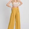 Wanderlust By Abby NEW Linen High Rise Wide Pants