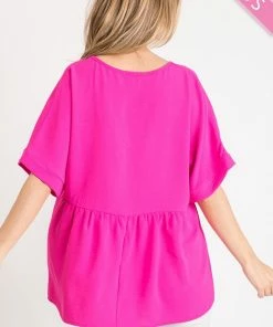 Wanderlust By Abby Plus Size V Neck Flowy Top