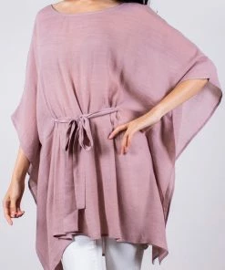 Wanderlust By Abby NEW Tunic Top With Tie