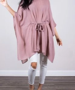 Wanderlust By Abby NEW Tunic Top With Tie
