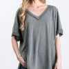 Wanderlust By Abby Plus Size Vintage V-Neck Top