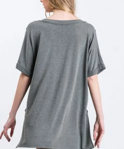 Wanderlust By Abby Plus Size Vintage V-Neck Top