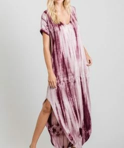 Wanderlust By Abby NEW Plus Size Tie Dye Maxi Dress