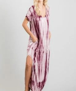 Wanderlust By Abby NEW Plus Size Tie Dye Maxi Dress