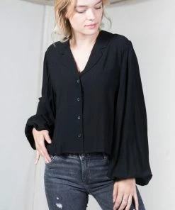 Wanderlust By Abby Wide Sleeve Top NEW