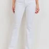 JBD Denim NEW JBD White High Rise Skinny Flare Jeans