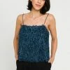 2.7 August Apparel NEW Fringed Cami Top