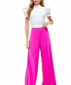 Wanderlust By Abby Wide Leg Flowy Pants