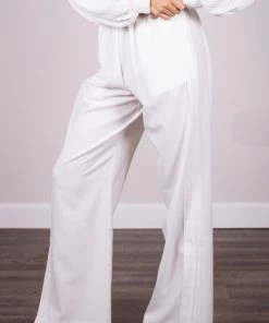 Wanderlust By Abby Wide Leg Drawstring Pants NEW