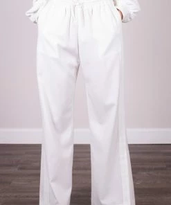 Wanderlust By Abby Wide Leg Drawstring Pants NEW