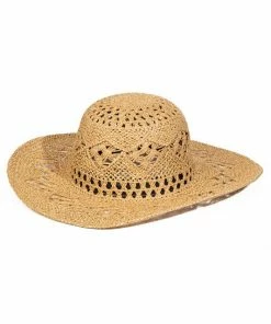 Wanderlust By Abby ACCESSORIES Braided Sun Hat