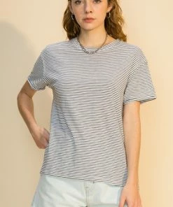Wanderlust By Abby Crew Neck Loose Fit T Shirt