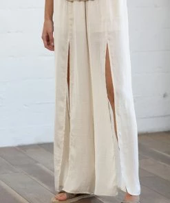 Wanderlust By Abby Gauze Wide Leg Pants NEW