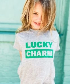 Wanderlust By Abby NEW Lucky Charm Youth Tee