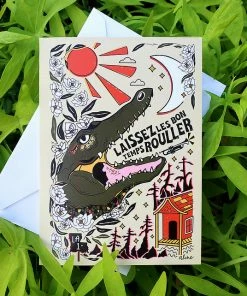 Aline Moreaux Laissez Les Bon Temps Rouller Card NEW