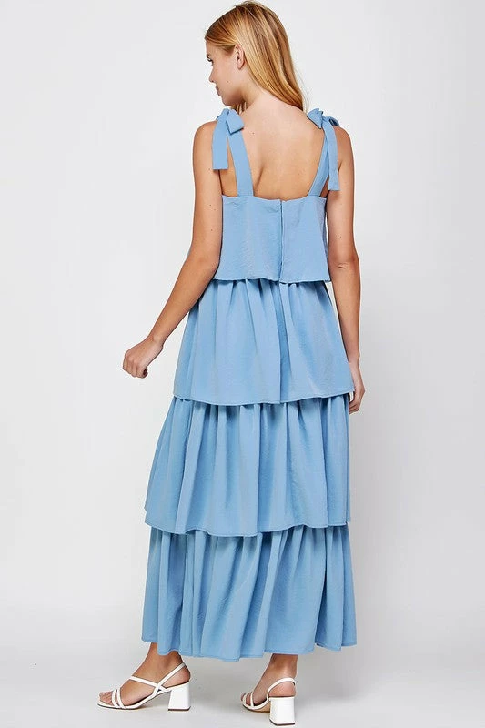 Wanderlust By Abby Sky Blue Layer Long Dress 4 Wanderlust By Abby Sky Blue Layer Long Dress