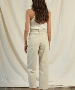 Wanderlust By Abby Cream Knit Cotton Sleeveless Top